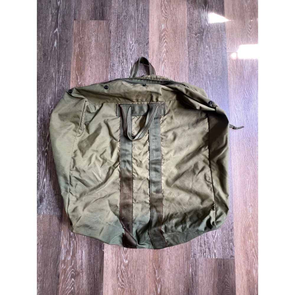 Military Flyer's Kit Bag Unisex Large Olive Drab‎ Nylon Canvas Aviator Duffel